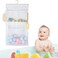 ALYER Multifunctional Bath Toy Organizer,2-in-1Hanging Mesh Shower Caddy,No Suction Cup Needed,Installation Free (White)