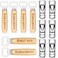 Didaey 12 Pcs Groomsmen Shot Glasses and Beer Bottle Opener Set Include 6 Best Man Groomsmen Shot Glasses and 6 Bottle Opener Bulk Groomsmen Gifts Groomsman Proposal Gifts for Wedding Favor (Simple)
