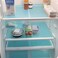 BOPART 12Pcs Refrigerator Liners Washable Fridge Shelf Liners Mats for Freezer Glass Shelves Kitchen Cabinets Cupboards Drawers (17.7" x 11.4")