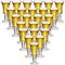 Meanplan 1.2 oz Fancy Shot Glasses Mini Wine Glasses, Clear Base Glasses Cordial Small Goblet Glasses, Liquor Sherry Glasses Wedding Favors for Cocktail Whiskey Vodka Brandy (24 Pieces)