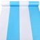 Blue and White Stripes Peel &amp; Stick Shelf Liner Removable Contact Paper Wallpaper for Drawer Cabinet Nursery Decor 17.7" x 117
