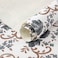 FIFTY FEET 12X120 Inch Shelf Liner for Kitchen Cabinets, PVC Drawer Liner for Dresser Non-Slip Bathroom, Non-Adhesive Cabinet Liner Washable (Black Floral)(1 Roll)