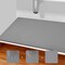 Under Sink Mats, 34&quot; X 22&quot; Or Smaller Cut to Fit Under Sink Shelf Liner for Kitchen Bathroom Cabinets, Absorbent &amp; Drying Shelf Liner for Bathroom Vanity Cabinets, Light Grey