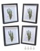 Houstimi Wooden 4x6 Shadow Box Frame Small Shadow Box Display Case Glass Surface Internal Depth 0.6 inch for Wall or Tabletop&iuml;&frac14;&circ;Black,4 Pack&iuml;&frac14;&permil;