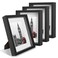 Heyxinda 11x14 Shadow Box Picture Frames Set of 4, Wooden Shadow Box Frame Covered by Plexiglass 1.38" Deep Shadow Boxes Display Case for Table Top Display and Wall Mounting Large Shadow Box