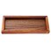 Wooden Serving Tray,Rectangle Wooden Tea Tray Fruit Snack Candy Dish Coffee Table Tray Countertop Organizer for Kitchen Countertop Home Decor (20 * 8cm)