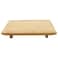 Hemoton Sushi Serving Plate Sashimi Sushi Bamboo Serving Geta Plates Japanese Wooden Sushi Board Cutting Tray Food Serving Tray Size M