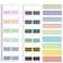 Potanro Small Sticky Notes Colourful Book Tabs Small Self Stick Pad for Office 1140 PCS Annotation Tabs Mini Self Stick Note Pads Colorful Bright Post Stickies for School Office Classroom Home Meeting