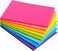Eastern Wolf 8 Pads Lined Sticky Notes 4x6 Sticky Notes with Lines Self-Stick Note Pads 8 Bright Multi Colors, 35 Sheet/Pad
