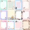 Chiisong 12 Pieces Cats Sticky Notes Cute Cat Self Stick Notepads 3x4 Inch Kawaii Memo Notes Cat Gift for Cats Lover Cartoon Animal to Do List for Office Home Supplies Roommates Gift