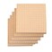 Sticky Notes 3x3 Self Stick Notes Grid Note Paper Use for Office School Home, 5 Pads/Pack, 80 Sheets/Pad, Total 400 Sheets (Beige Grid)