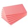 Early Buy 6 Pads Lined Sticky Notes with Lines 4x6 Self-Stick Notes Bright Color Sticky Notes, 45 Sheets/Pad (Pink)