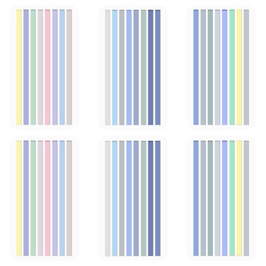 BAYTORY 960Pcs Transparent Highlighter Tape Reusable, Clear Sticky Tabs for Annotating Books, Long Highlighting Strips Page Markers Index Tabs, Sticky Notes Aesthetic Office School Supplies