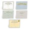 Motivational Achievement Certificate Fill in Sticky Note Pads / 6" x 4" Repositionable Recognition Award Sticky Pads / 50 Sheets Per Pad/Set of 5 Designs/Made in USA
