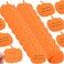 1200 Pcs Halloween Pumpkin Sticky Notes Thanksgiving Notepads 3 x 3 Inches Self Adhesive Pastel Note Pads Cute Fun Memo Stickers for School Office Organizer Halloween (Pumpkin)