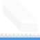 Zonon Sticky Tabs Index Tabs Self Adhesive 1.6 x 2 Inch White Writable and Repositionable Marker Labels Pop up Classic Style Page Flags Notes Tabs for Reading Notes