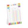 Cheerful Crayon Design Weekly Chore Chart / 6" x 10" Sticky Note Fill in Task List/Fun Week Assignment List