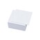 Non Sticky Blank Notes Cube 500 Sheets 3.35x3.35 Inch White Note Paper Memo Pad Cubes for Taking Reminders Home Office Writing Supplies