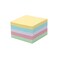 500 Sheets Non-Sticky Notes 3x3 Blank Note Cube Colorful Memo Cube Refill Memo Sheets Office Non Sticky Memo Scratch Pad Cubes Organizerd for Taking Notes