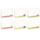 Cute Food Pun Sticky Note Assortment / 4" x 3" Trendy Repositionable Sticky Notes/Set of 6 Kawaii Foodie Pads/Made in The USA