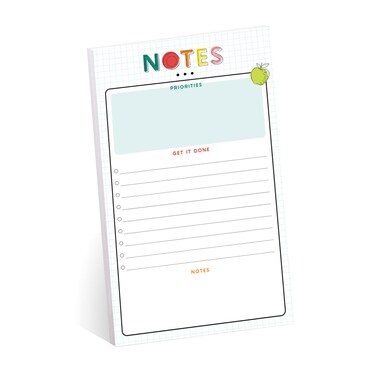 Gotcha Covered Notebooks Trendy Teacher To Do List / 6" x 10" Sticky Note Fill In Task List / 50 Sheets Per Pad/Modern Educator Assignment Tracker/School Teacher Gift