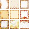 9 Pieces Fall Sticky Notes 3x3 Inch Cute Fall Pumpkin Maple Leaf Note Pads Adesive Memo Notes for Reminder Studying Planning School Office Home Teacher Student Present, 9 Designs