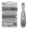 19 in1 Ratchet Screwdriver Set, 1/4 Ultra Low Profile Mini Ratchet Wrenches, 90 Degree Offset Reversible Screwdriver &amp; Multi Hex Bits Set (19in1)