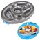 Floating Serving Tray and Drink Holder for Pool - Swimming Pool Accessories for Adults - Floating Beverage Drink Holders for Party (Black)