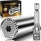 IRONCUBE Multi Ratcheting Screwdriver Set: 21 in 1 Magnetic Multiple bits Suitable for Everyday Household Use