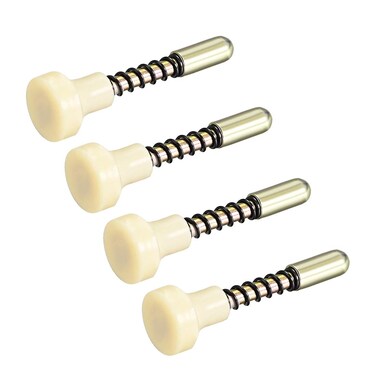 uxcell Plunger Latches Spring-Loaded 6.3mm Dia Head 5.5mm Dia Spring 50mm Total Length, 4pcs