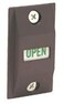 C.R. LAURENCE DL2177DU CRL Dark Bronze Lock Indicator Set Slide Down = "LOCKED