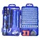 Screwdriver Set Precision Screwdriver Set Chrome Vanadium Steel Magnetic Repair Tool Kit 115 in 1 Multifunctional Combination Kit Blue 1 Set