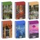 Bomichi Washi Stickers, 6 Sets 300 Pcs Aesthetic Sticker Book for DIY Journaling, Journaling Supplies for Bullet Journal Art Diary Card Craft Gifts Planner Notebook.