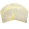 WBQMUNY 26 Sheets A to Z Alphabet Stickers,Small Round Paper Self-Adhesive Peel and Stick Letter Labels