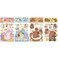 16 Sheets Cute Capybara Stickers for Kids Girls Kawaii Capybara Stickers Waterproof Cartoon Capybara Stickers DIY Decorative Adhesive Sticker for Phone Case Stationery Party Gifts (Capybara)