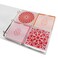 Cookie Stencil Storage Binder Die Cut and Stamp Storage Folder Baking Stencil Organizer Scrapbooking Cutting Dies Stencil Storage Book Collections Case Organizer (8Pockets x 30Pages)