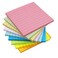 HQCME 9 Pads Lined Sticky Notes 4x4 in Post, 9 Multi Colors Super Sticking Power Memo Pads, Strong Adhesive, 4x4 Sticky Notes Large Eeay for Office, School, Home Use