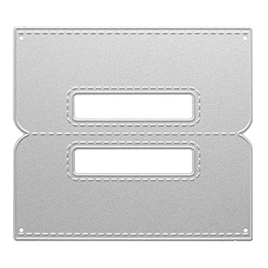 Bookmark Cutting Dies Metal Card Die Cuts Decoration Embossing Stencils for DIY Scrapbooking Photo Album Decorative DIY Paper Cards Making Gift, Greeting Metallic Die Cut