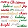 19 Pieces Christmas Metal Cutting Dies Holiday Words Die Christmas Word Embossing Metal Cutting Dies Carbon Steel Script Die Stencils for DIY Scrapbooking Card Crafts (Classic Style)
