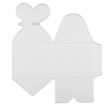 Cutting Dies Small Size Gift Box Stencil Nesting Metal Candy Box Embossing Stencils for DIY Paper Cards Making Gift