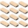Felt Campus Style Erasers, Cleaner Dusters Felt Chalkboard Eraser for Kids Wood Chalk Eraser for Chalkboard Cleaners Dusters for Markers White Black Boards Paint School Students Teachers (12)