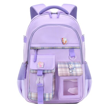 HANXIUCAO Backpacks for Girls Large Bookbags for Teens Girls Backpack for School Laptop Compartment Primary School (Purple)