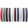 40-Pack 1/2" x 18" Sanding Belts,4 Each of 40/80/120/240/400/600/800/1000/2500/5000 Grits 1/2 x 18 Inch Sander Belts for Air File Belt Sander, Woodworking, Metal Polishing, Derusting