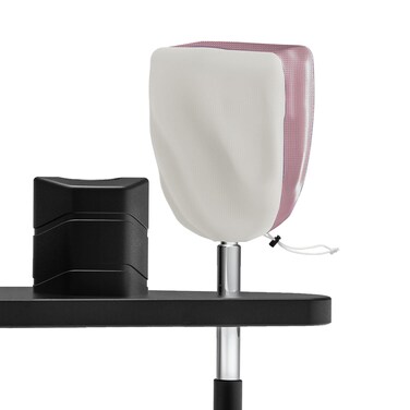 Tokept Trailer RV Electric Jack Cover, 14H x 5W x 10D inch, 600D Waterproof Oxford FabricUniversal RV Tongue Jack Protective Cover (Dark Beige)