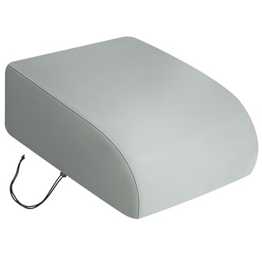 RunNico RV Air Conditioner Cover, Gray RV Air Conditioner Winter Cover with Drawstring, Dustproof RV Roof Top AC Protection for Outside Travel