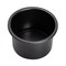 Yomvzake 11oz Panettone Mold, 4 Inch Panettone Tin with Removable Base, Small Non Stick Panettone Pan with Loose Bottom for Baking