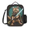 Ximjoju Cat Lunch Box Insulated Lunch Bag for Women Men Reusable Large Capacity Lunchbox with Shoulder Strap Small Leakproof Cooler Food Bento Tote Bag for Work Travel Picnic