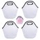 WACAR Sublimation Blanks Neoprene Lunch Bag, Reusable Insulated Lunch Box, Carry Case Handbags with Zipper