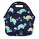 Violet Mist Neoprene Lunch Bag Women Insulated Cute Lunch Bag Tote Reusable Waterproof Cooler Animal Lunchbox Handbag Gift for Shopping Gourmet Tote with Zipper Work Picnic&iuml;&frac14;&circ;turtle&iuml;&frac14;&permil;
