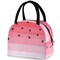 ZzWwR Summer Cut Watermelon Reusable Lunch Tote Bag Insulated Thermal Cooler Container Bag for Back to School Work Picnic Travel Fishing Beach